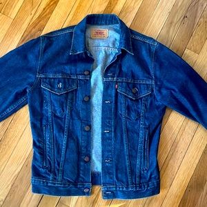 Vintage Levi’s trucker jacket. Made in USA